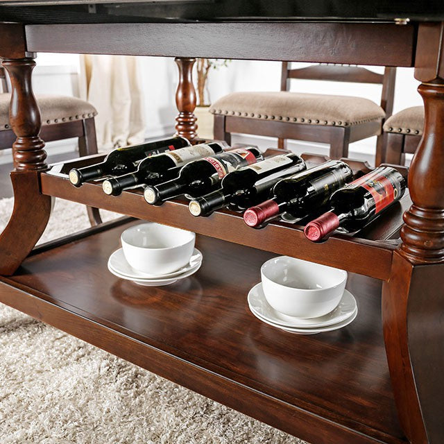 Jordyn Brown Cherry Dining Table - Olympia Furniture (Saint George, Utah)