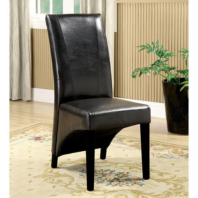 Mauna Black Round Dining Table - Olympia Furniture (Saint George, Utah)
