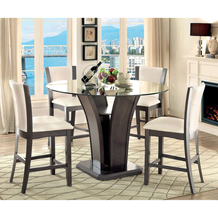 Manhattan 5 Pc Counter Ht Table Set - Olympia Furniture (Saint George, Utah)