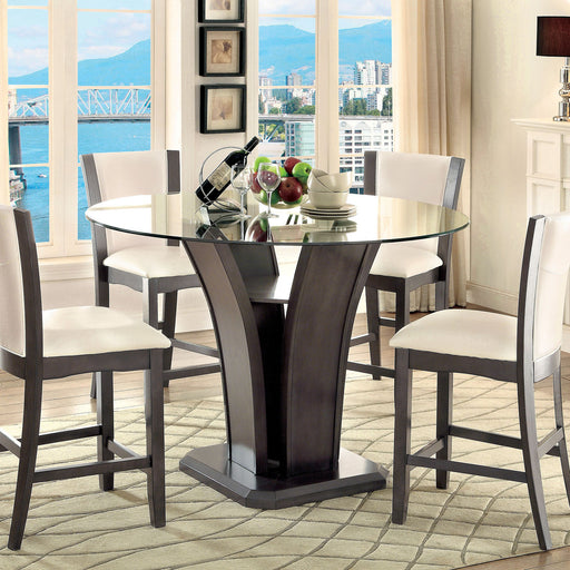 Manhattan 5 Pc Counter Ht Table Set - Olympia Furniture (Saint George, Utah)