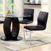 LODIA I Black Round Table - Olympia Furniture (Saint George, Utah)