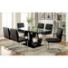 Lodia 7 Pc Dining Table Set Black - Olympia Furniture (Saint George, Utah)