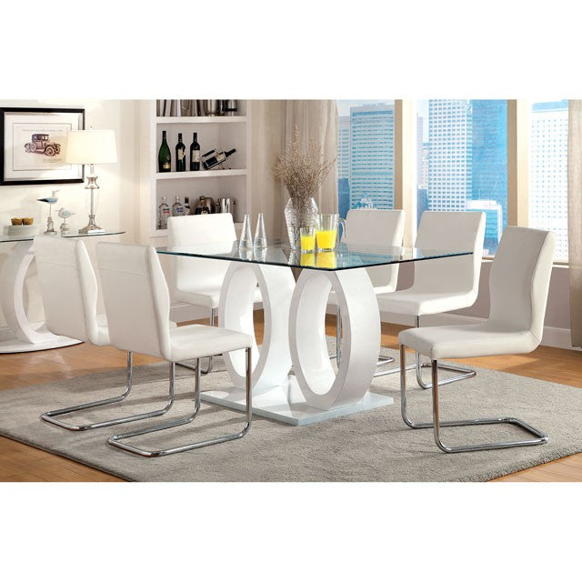 Lodia 7 Pc Dining Table Set - Olympia Furniture (Saint George, Utah)