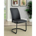 Saskia Dark Gray/Black Side Chair (2/CTN) - Olympia Furniture (Saint George, Utah)