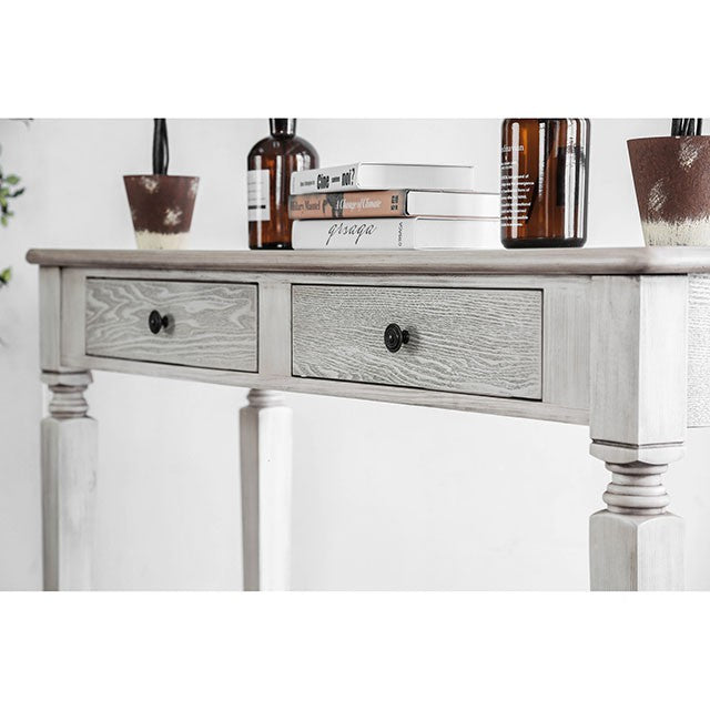 Joliet Antique White End Table - Olympia Furniture (Saint George, Utah)