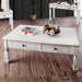 Joliet Antique White Coffee Table - Olympia Furniture (Saint George, Utah)