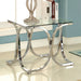 LUXA Chrome End Table - Olympia Furniture (Saint George, Utah)