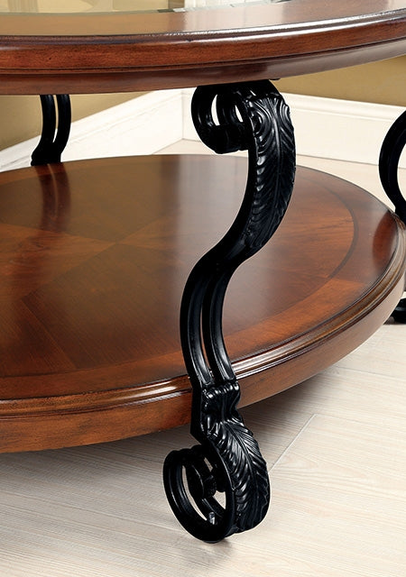 MAY Brown Cherry Coffee Table - Olympia Furniture (Saint George, Utah)