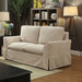 Maxine Love Seat Beige - Olympia Furniture (Saint George, Utah)