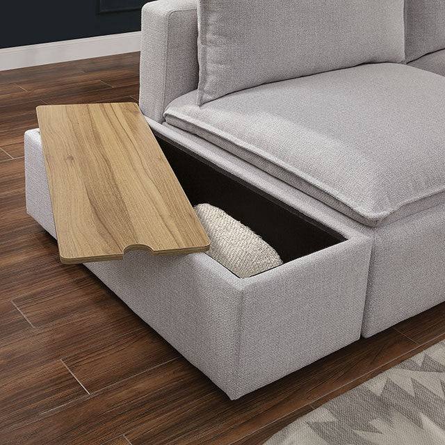 Arlene Sectional White - Olympia Furniture (Saint George, Utah)