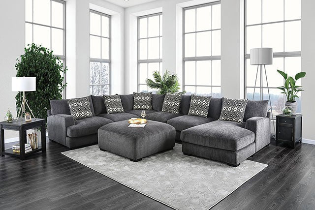 Kaylee U-Sectional w/ Right Chaise - Olympia Furniture (Saint George, Utah)