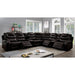 Mariah Power Sectional w/ Recliner Brown - Olympia Furniture (Saint George, Utah)