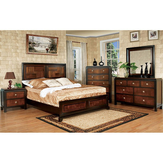 Patra Acacia/Walnut Cal.King, E.King, & Full Bed - Olympia Furniture (Saint George, Utah)