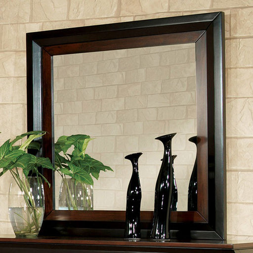 Patra Acacia/Walnut Mirror - Olympia Furniture (Saint George, Utah)