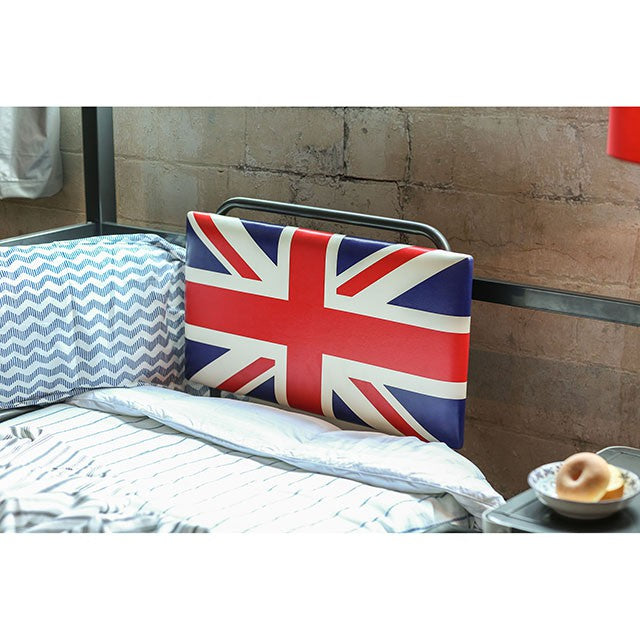 Royal Racer Twin Bed, Blue - Olympia Furniture (Saint George, Utah)