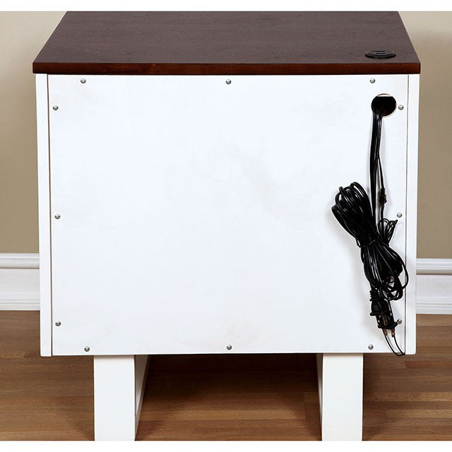 Meredith Night Stand w/ USB Outlet - Olympia Furniture (Saint George, Utah)