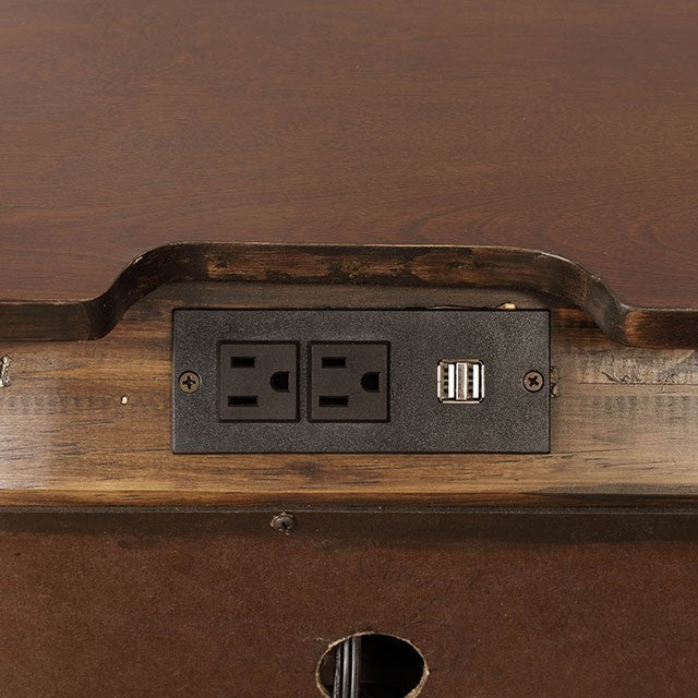 Brandt Brown Cherry Night Stand - Olympia Furniture (Saint George, Utah)