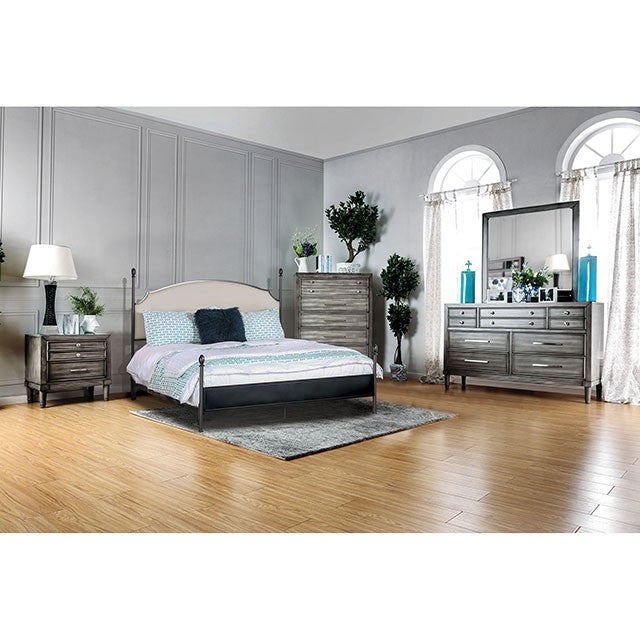 Sinead E.King Bed Black - Olympia Furniture (Saint George, Utah)
