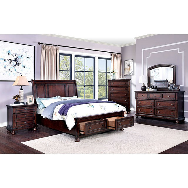 Wells Queen Bed Chrome - Olympia Furniture (Saint George, Utah)