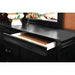 Louis Philippe Cal.King Bed Black & Grey - Olympia Furniture (Saint George, Utah)