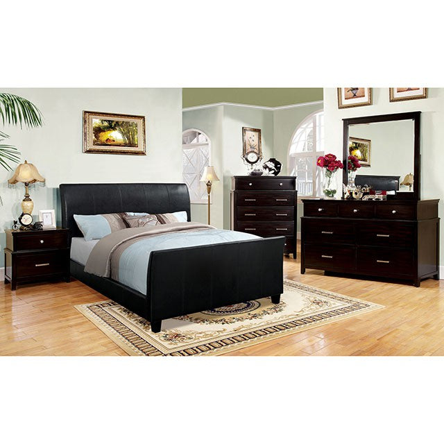 Maynard Bed Espresso & White - Olympia Furniture (Saint George, Utah)