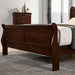 Louis Philippe Bed Black, White, & Cherry - Olympia Furniture (Saint George, Utah)