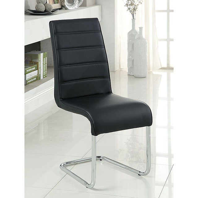 Mauna Black Round Dining Table - Olympia Furniture (Saint George, Utah)