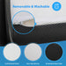Hollyhock 4" Twin Tri-Fold Memory Foam Topper - Olympia Furniture (Saint George, Utah)