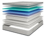 Salvia 12" Queen Hybrid Pocket Coil Mattress - Olympia Furniture (Saint George, Utah)