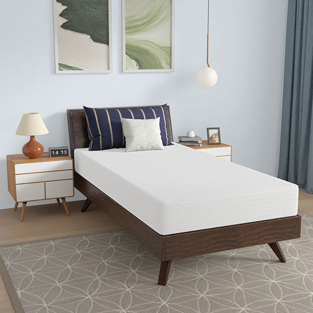 Nasturtium 8" Twin Bamboo Charcoal Infused Memory Foam - Olympia Furniture (Saint George, Utah)