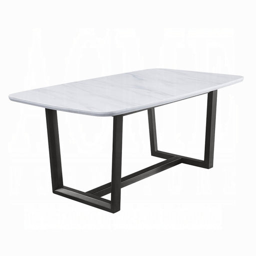 Madan Dining Table With Marble Top - Olympia Furniture (Saint George, Utah)