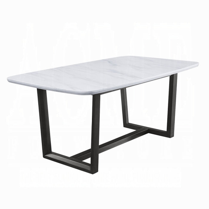 Madan Dining Table With Marble Top - Olympia Furniture (Saint George, Utah)