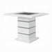 Elizaveta Counter Height Table With Pedestal Base - Olympia Furniture (Saint George, Utah)