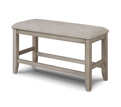 FULTON COUNTER HT BENCH ALL GREY - Olympia Furniture (Saint George, Utah)