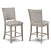 FULTON COUNTER HEIGHT CHAIR ALL GREY - Olympia Furniture (Saint George, Utah)