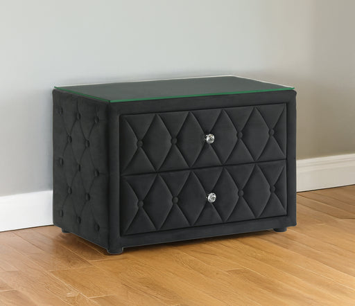 JOSEPHINE NIGHTSTAND BLACK - Olympia Furniture (Saint George, Utah)
