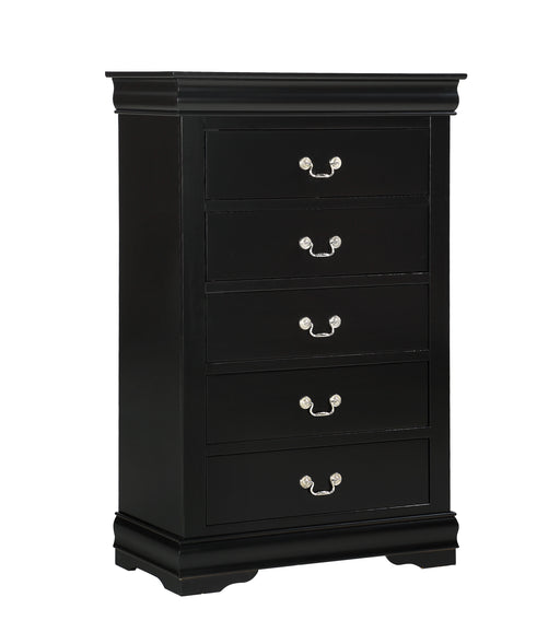 LOUIS PHILIP CHEST BLACK - Olympia Furniture (Saint George, Utah)