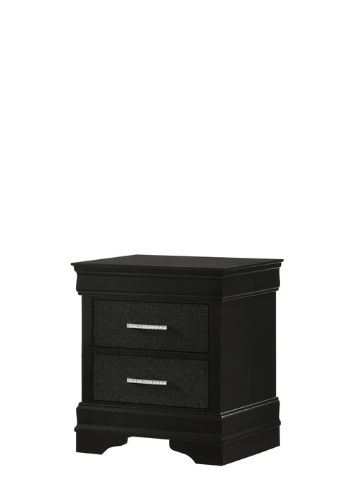 AMALIA NIGHTSTAND BLACK - Olympia Furniture (Saint George, Utah)