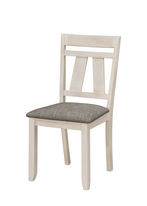 MARIBELLE SIDE CHAIR CHALK WARMGREY - Olympia Furniture (Saint George, Utah)