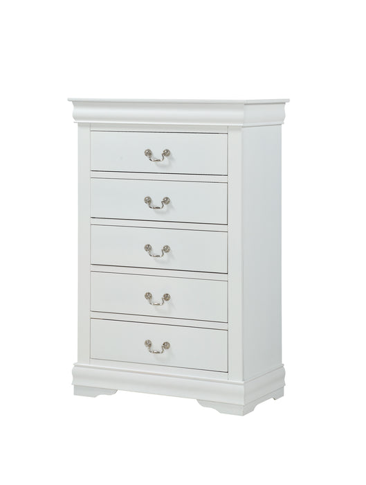 LOUIS PHILIP CHEST WHITE - Olympia Furniture (Saint George, Utah)