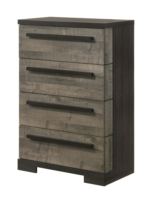 REMINGTON CHEST GRAY/EBONY - Olympia Furniture (Saint George, Utah)