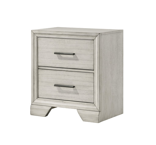 JAYMES NIGHTSTAND WHITE MIST - Olympia Furniture (Saint George, Utah)