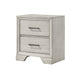 JAYMES NIGHTSTAND WHITE MIST - Olympia Furniture (Saint George, Utah)
