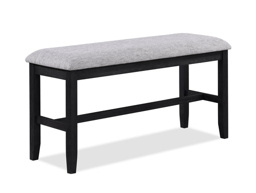 BUFORD CNTR HT BENCH LIGHT GREY - Olympia Furniture (Saint George, Utah)