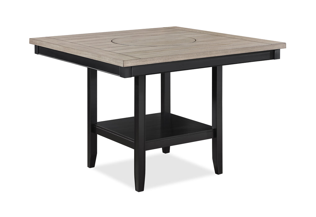 FULTON COUNTER HT.TABLE LIGHT GREY - Olympia Furniture (Saint George, Utah)