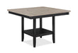FULTON COUNTER HT.TABLE LIGHT GREY - Olympia Furniture (Saint George, Utah)
