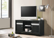 REGATA TV STAND BLACK/SILVER - Olympia Furniture (Saint George, Utah)