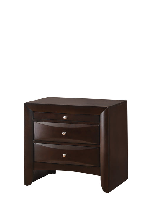 EMILY NIGHTSTAND DARK CHERRY - Olympia Furniture (Saint George, Utah)