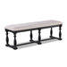 REGENT BENCH CHARCOAL BLACK - Olympia Furniture (Saint George, Utah)