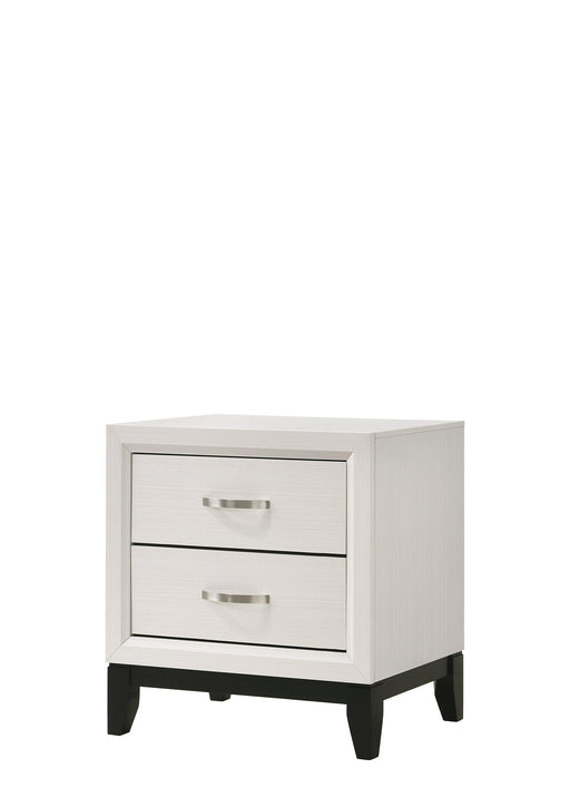 AKERSON NIGHTSTAND CHALK - Olympia Furniture (Saint George, Utah)